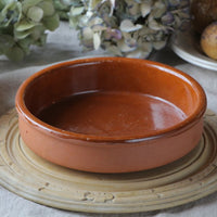 クリームブリュレにぴったりな素朴な器　フランスアンティーク食器