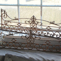 5点あり！窓を素敵に飾るアイアン飾り（横幅134cm）　フランスアンティークインテリア雑貨